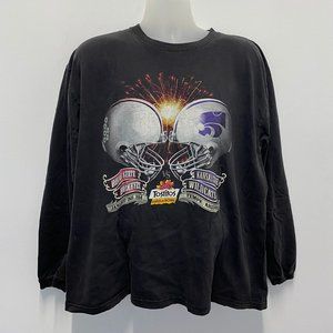 Vintage 2004 Choice Apparel Ohio State Vs Kansas State Sweatshirt Size XL